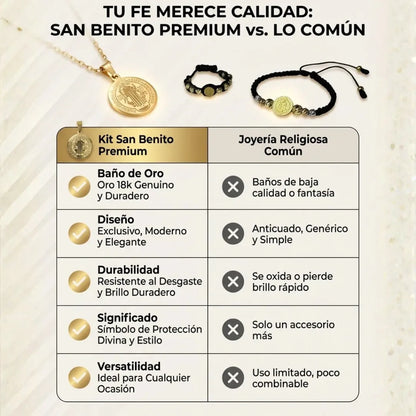 KIT SAN BENITO 3 OROS