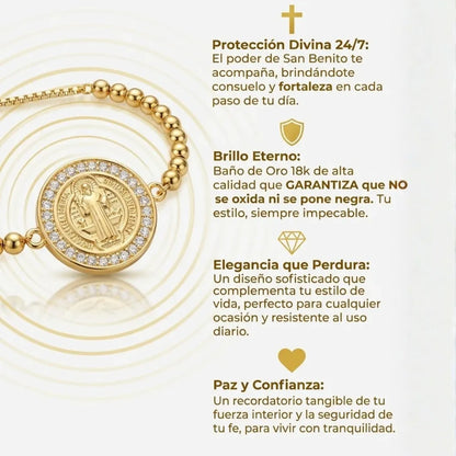 San benito balines 18k