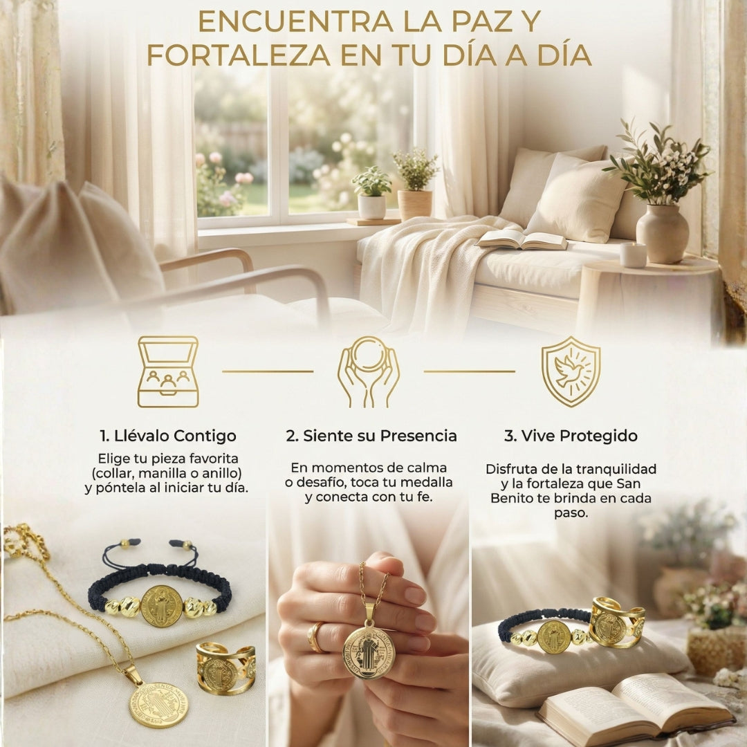 Combo Divino San Benito Protector