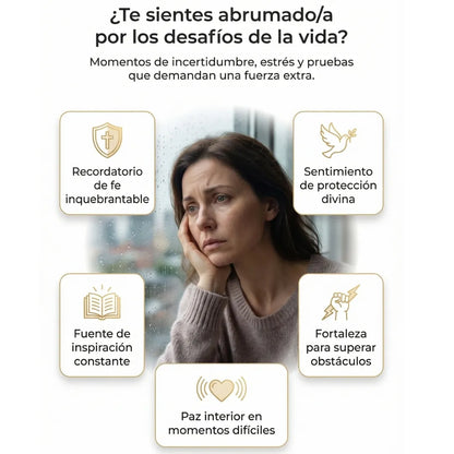 Pulseras mensaje de Dios Oro 18K