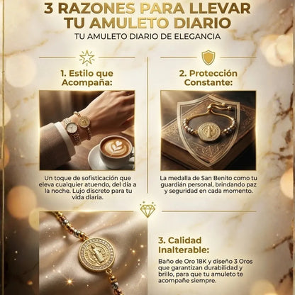 San benito 3 Oros 18k.