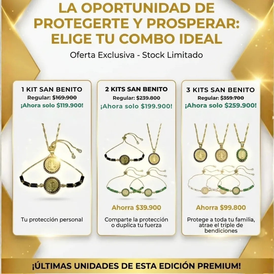 Combo Piedras Preciosas En Baño Oro 18K