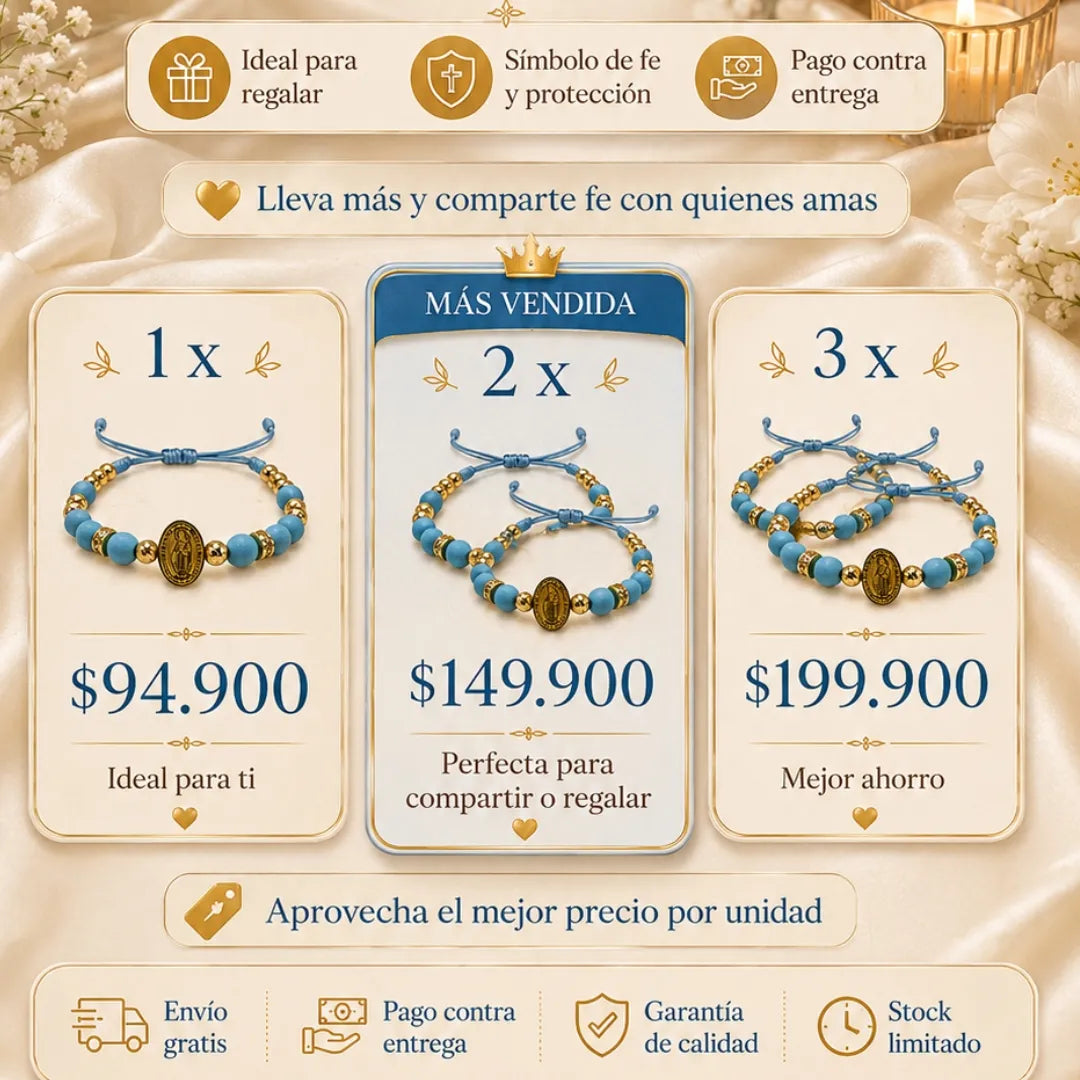 Virgen del carmen Neopreno Baño de oro 18k