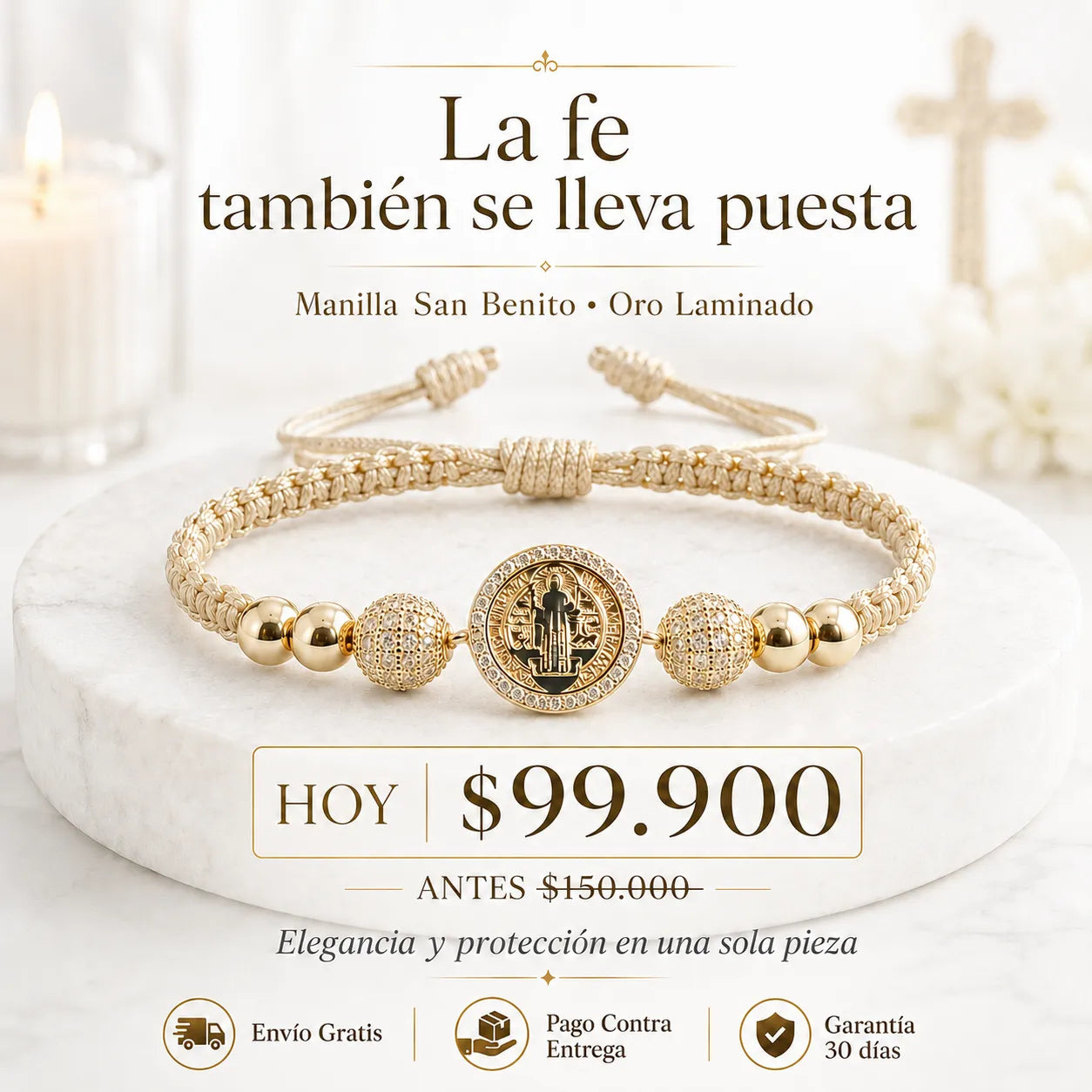 Manilla san benito laminado 18k