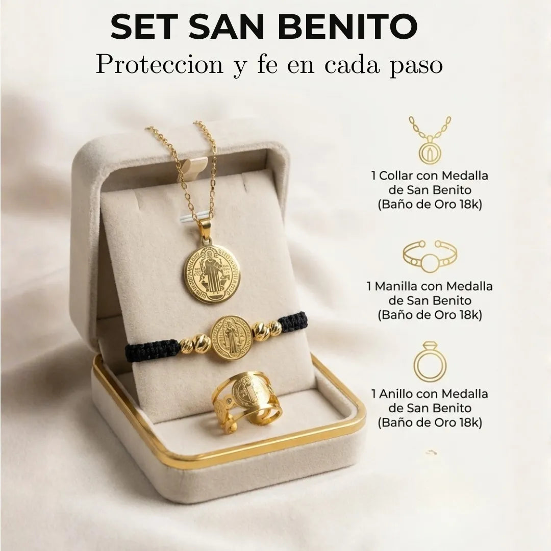 Combo Divino San Benito Protector