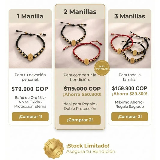 Pulsera Tejida Virgen de Guadalupe