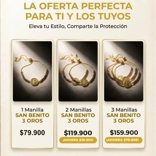 San benito 3 Oros 18k.