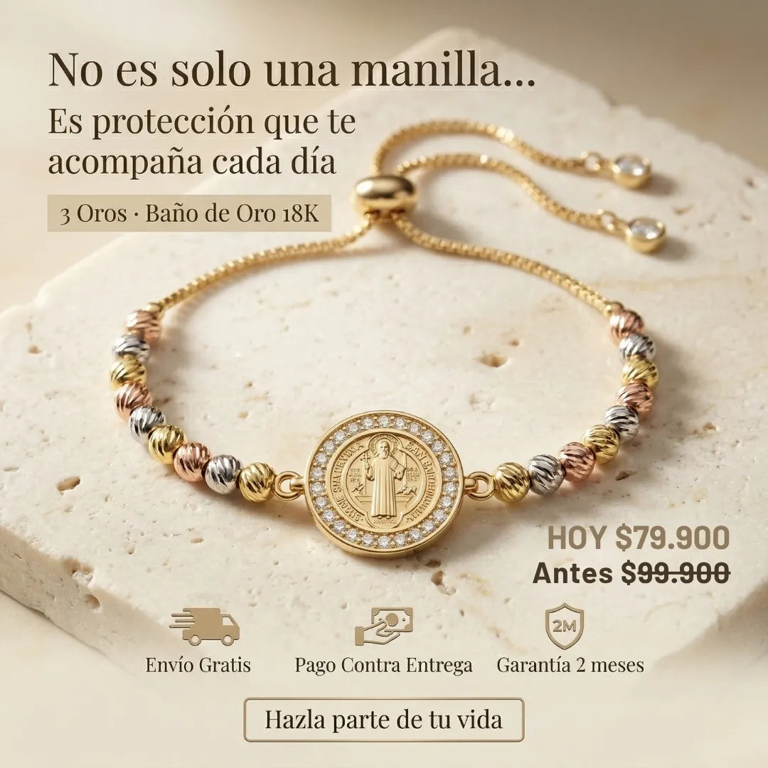 San benito 3 Oros 18k.