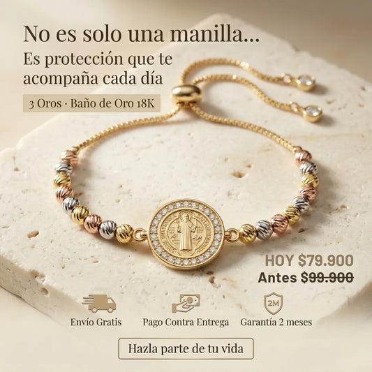 San benito 3 Oros 18k.