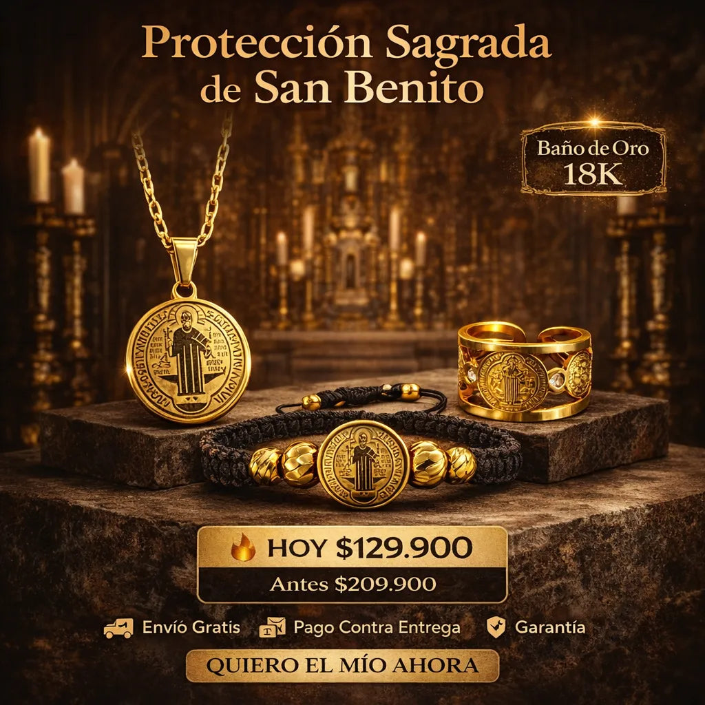 Combo Divino San Benito Protector