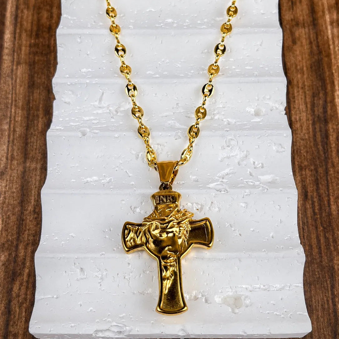 cadena cruz de jesus