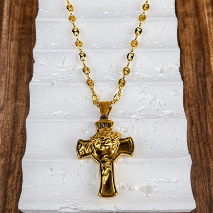 cadena cruz de jesus