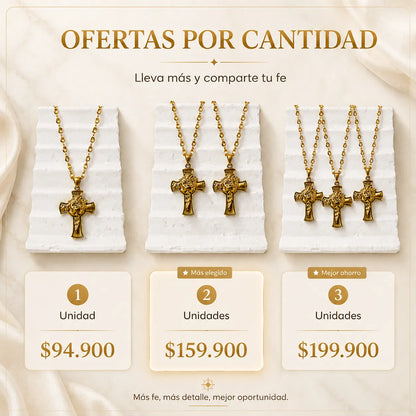 cadena cruz de jesus