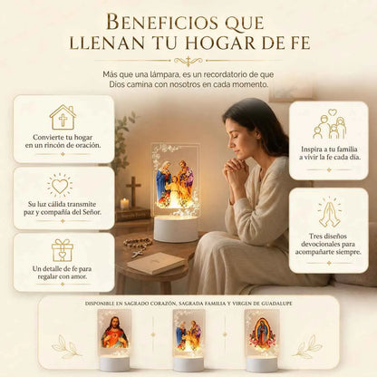 LAMPARA LED LUZ DIVINA