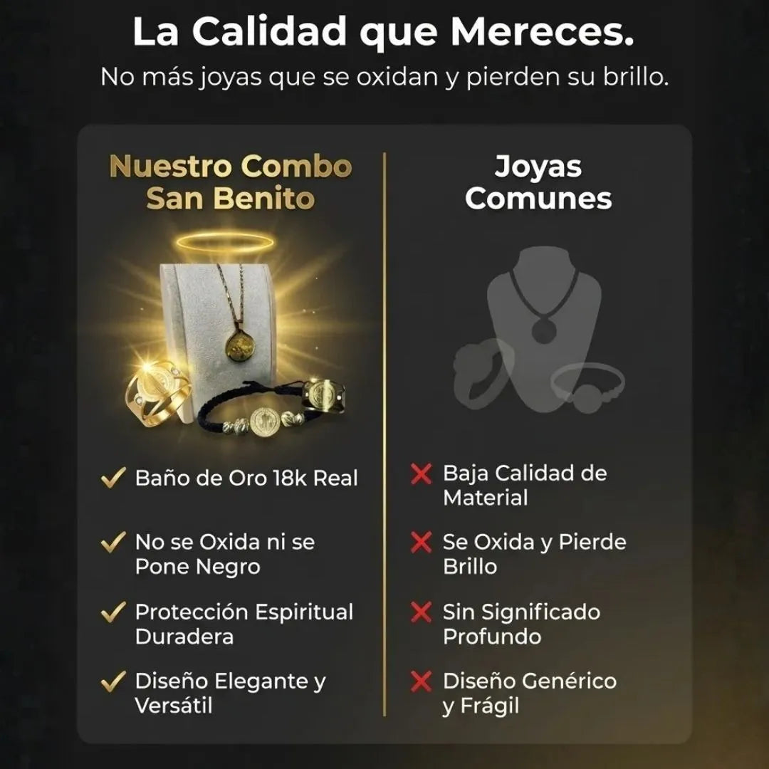 Combo Divino San Benito Protector