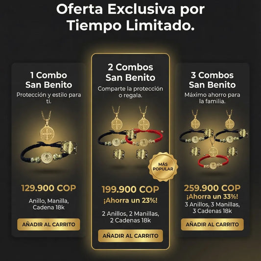 Combo Divino San Benito Protector