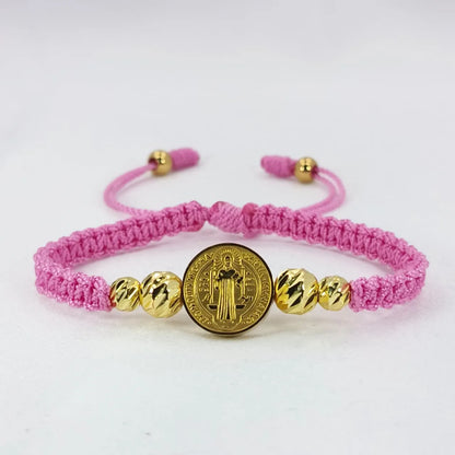 Manilla Protectora San Benito Trenzada