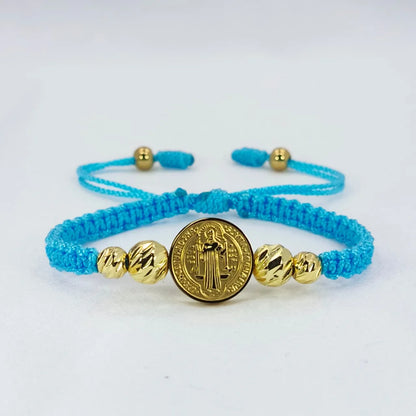 Manilla Protectora San Benito Trenzada